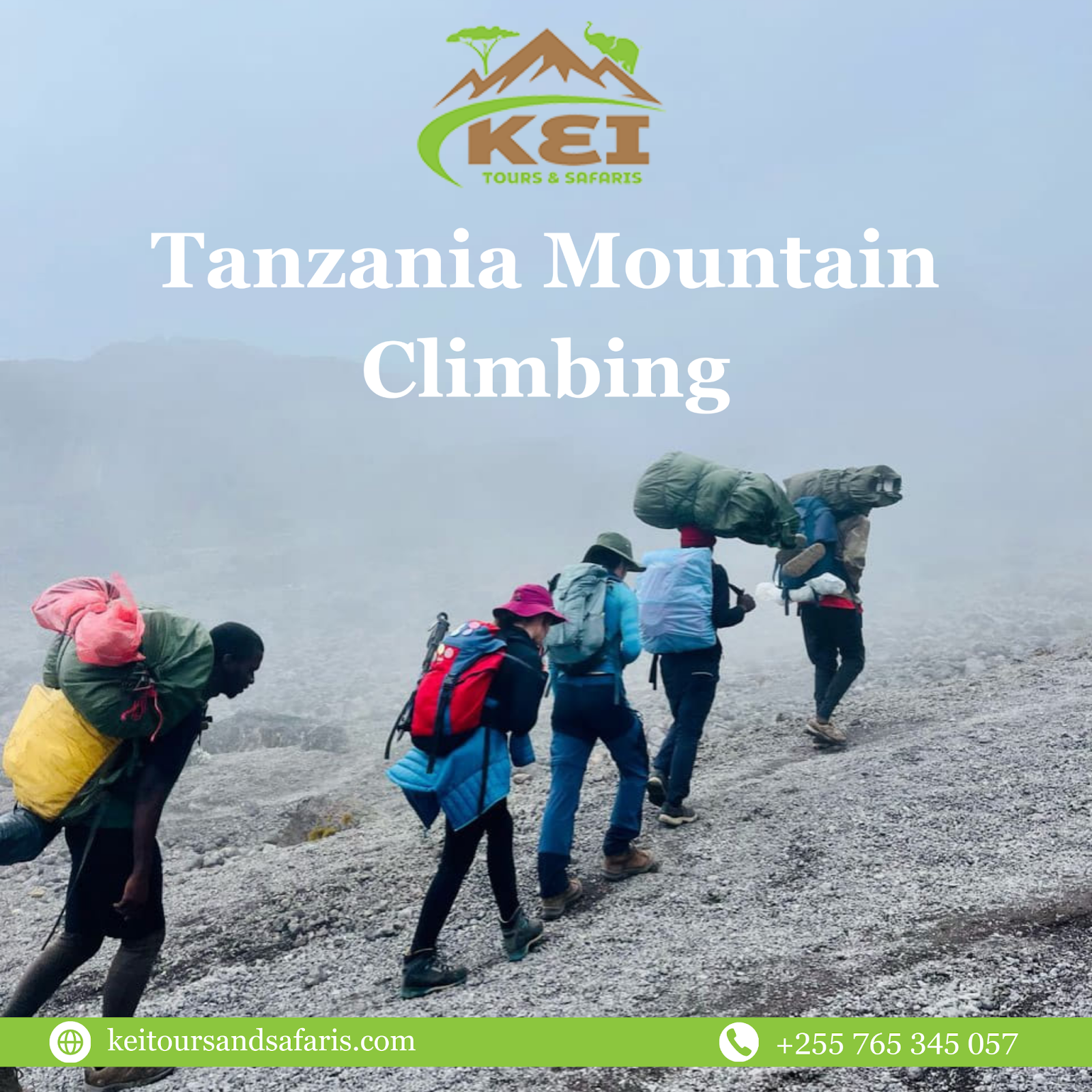 Tanzania mountain climbing adventure