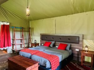 luxury tented accommodation